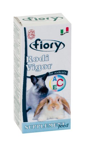 Fiory | RodiVigor (vitaminic) | Vitaminokban gazdag táplálék kiegészítő, rágcsálóknak és törpenyulaknak - 36 g