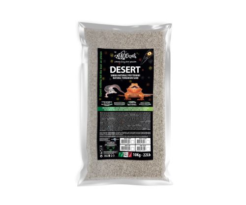 Haquoss | DESERT WHITE Calcium Sand| Emészthető kalciumos homok - 10 Kg