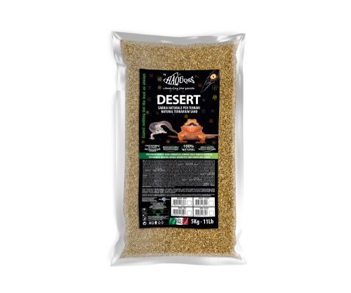 Haquoss | DESERT YELLOW Calcium Sand| Emészthető kalciumos homok - 5 Kg