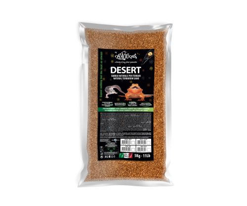 Haquoss | DESERT RED Calcium Sand| Emészthető kalciumos homok - 5 Kg