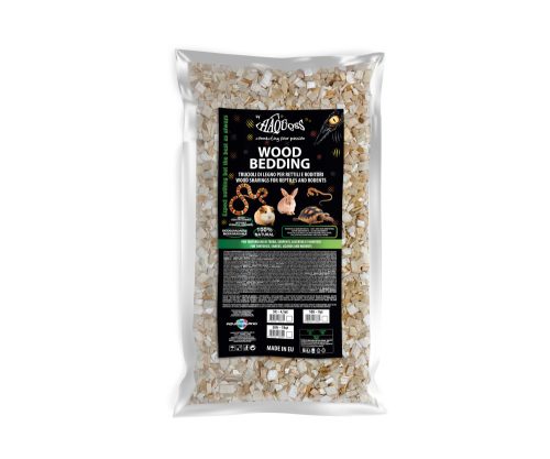 Haquoss | WOOD BEDDING| Természetes fa alom - 5 L