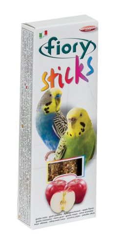 Fiory | Sticks for Budgies apple flavor | Rudak (2 db) törpepapagájnak, alma ízesítéssel - 60 g 