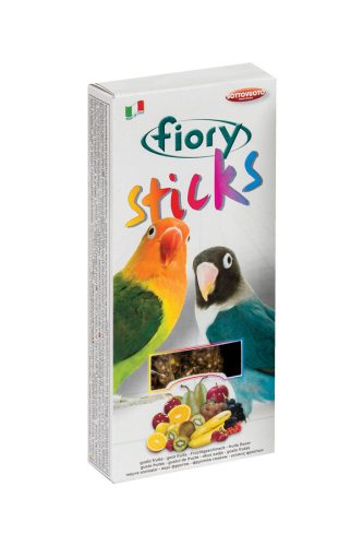 Fiory | Sticks for Parakeets fruits flavor | Rudak (2 db) papagájoknak, gyümölcs ízesítéssel - 60 g