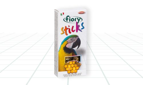 Fiory | Sticks for Parrots honey flavor | Rudak (2 db) nagy papagájoknak, méz ízesítéssel - 60 g