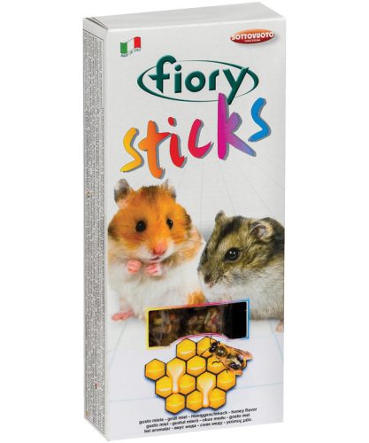 Fiory | Sticks for Hamsters honey flavor | Rudak (2db) hörcsögöknek, méz ízesítéssel - 100 g