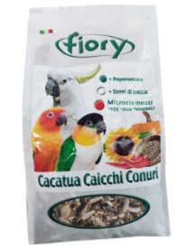 Fiory | Mixture for Cacatua Caicchi Conuri | Keverék eleség, kakadú, és nagy papagájoknak - 1 Kg