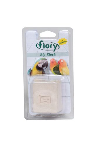 Fiory | Big-block for big birds | Nagy-tömb, ásványi anyag forrás egzotikus madarak/ nagy papagájok számára - 100 g