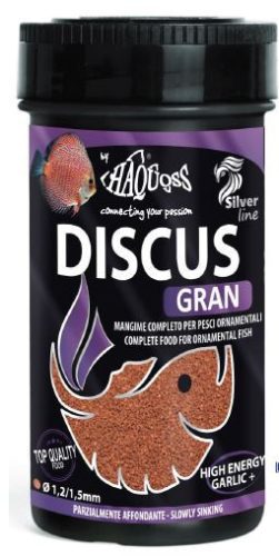 Haquoss | DISCUS GRAN GOURMET | Teljes értékű granulált, Diszkosz táp - 250 ml / 137 g