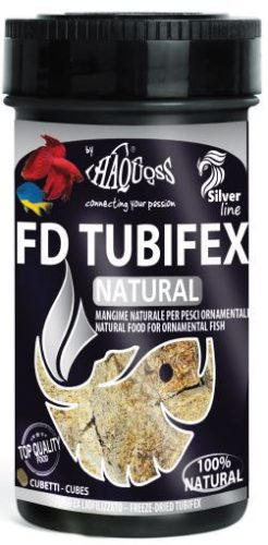 Haquoss | FD TUBIFEX | Kiegészítő Tubifex, tengeri és édesvízi haltáp - 100 ml / 10 g