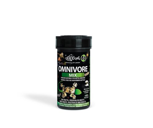 Haquoss | OMNIVORE MIX DRIED| Prémium eledel mix mindenevő hüllőknek  - 250 ml