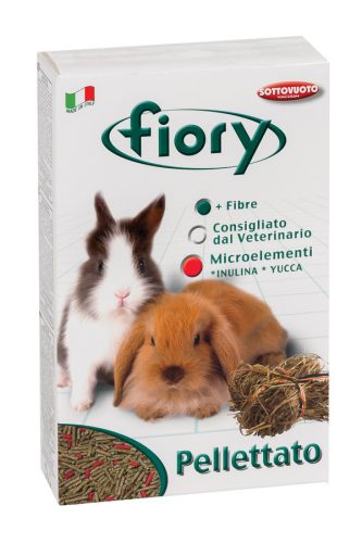 Fiory | Puppypellet for Dwarf Rabbits  | Teljes értékű pellet, törpe nyúlaknak -  850 g