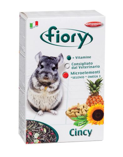 Fiory | Cincy (Mixture for Chinchillas) | Teljes értékű keverék, csincsilla eledel - 800 g