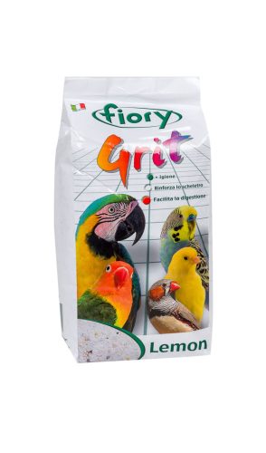 Fiory | Sea Grit LEMON aroma | Tengeri grit, citrom illatú papagáj alom - 3 Kg