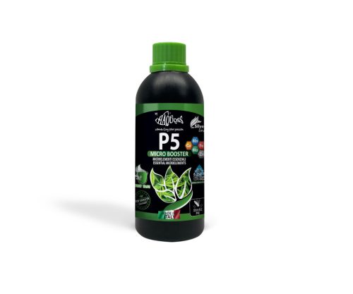 Haquoss | P5 - MICRO BOOSTER | Mikro tápanyagokban gazdag folyékony növénytáp - 100 ml