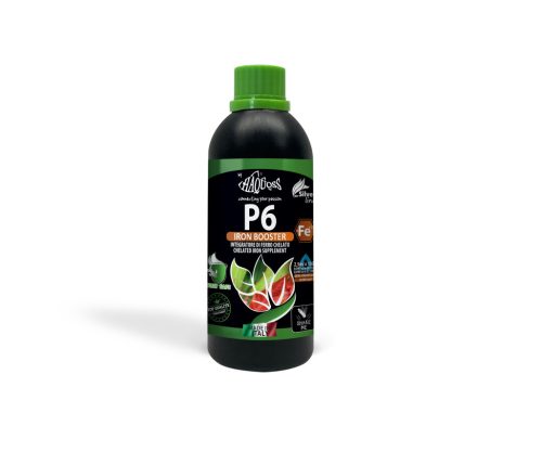 Haquoss | P6 - IRON BOOSTER | Vas alapú folyékony növénytáp - 250 ml