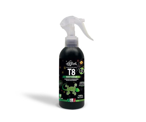 Haquoss T8 | BODY SHIELD with spray| Természetes sebápoló és bőrápoló - 100 ml 