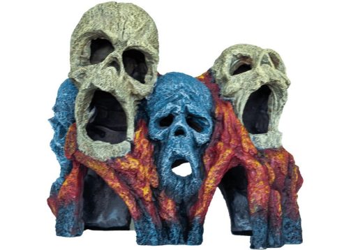 SuperFish | DECO TIKI SKULL | Koponya Tiki dekoráció - 17,5x 9x15 cm