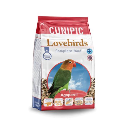 Cunipic | Love Birds | Főeleség, törpepapagáj részére - 1 Kg