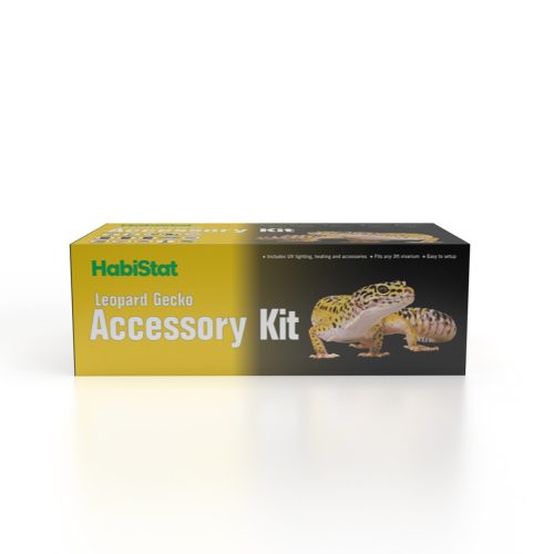 HabiStat Leopard Gecko Acces Kit | Leopárd gekkó kezdő felszerelés csomag