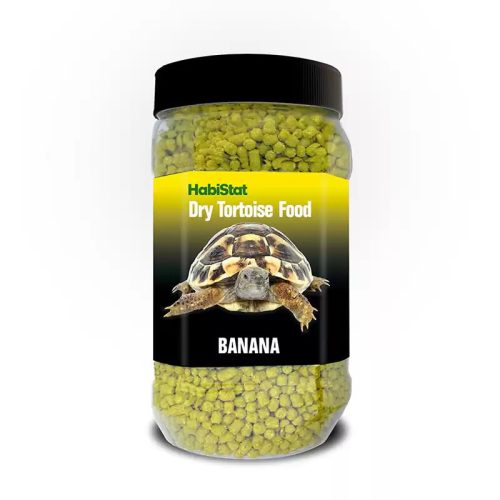 HabiStat Tortoise Food - banana | szárazföldi teknős táp - 400 g