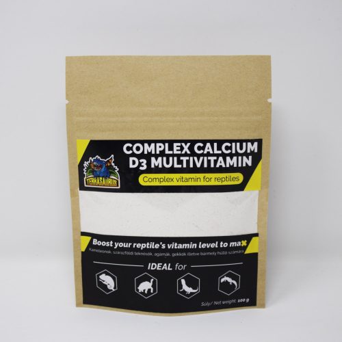 Terra Saurus Komplex Calcium + D3 Multivitamin 100g